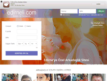 Tablet Screenshot of edirneli.com